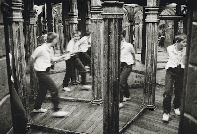 Hall of mirrors, Petrin Hill, Prague. 1998